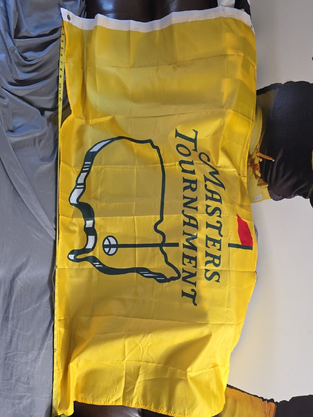 The MASTERS Golf Flag.